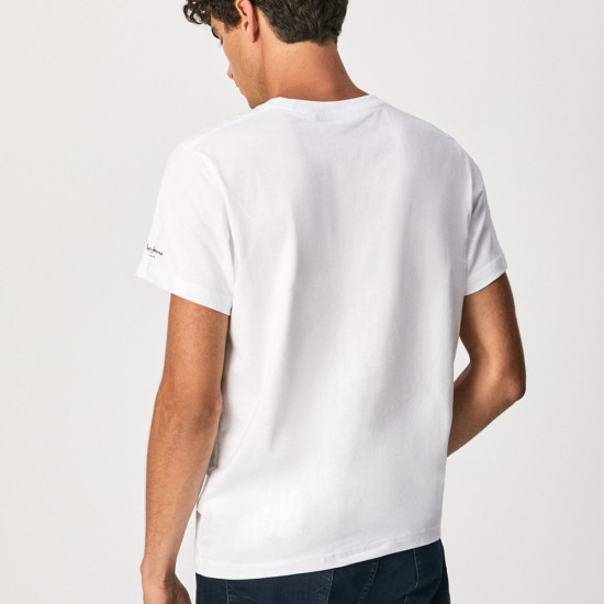 Pepe Jeans Ανδρική κοντομάνικη μπλούζα Raphael Graffiti T-Shirt